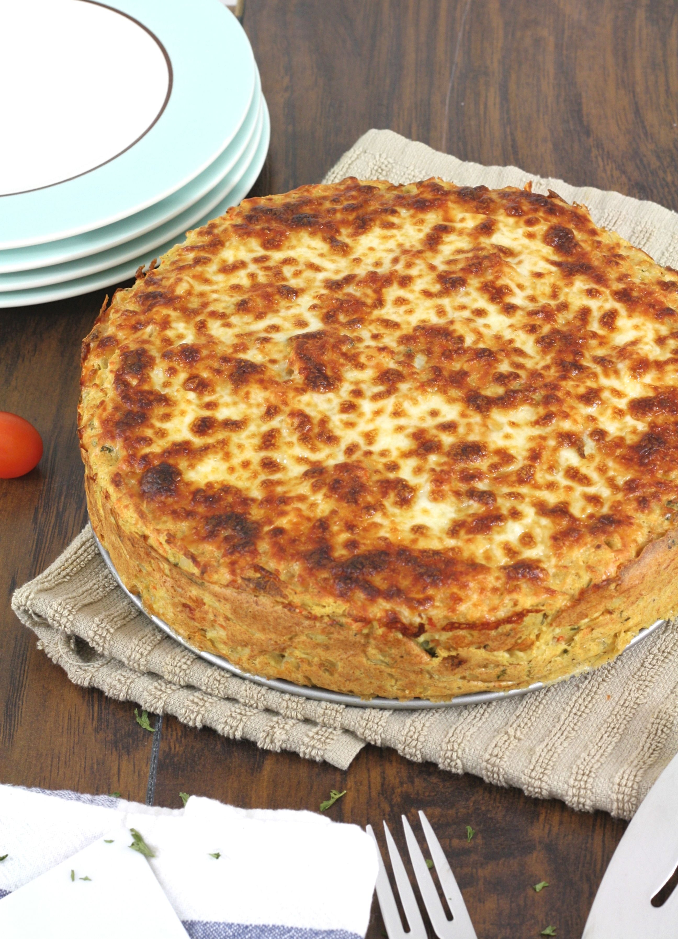 Torta Salgada (Low Carb) - A Cozinha Intolerante